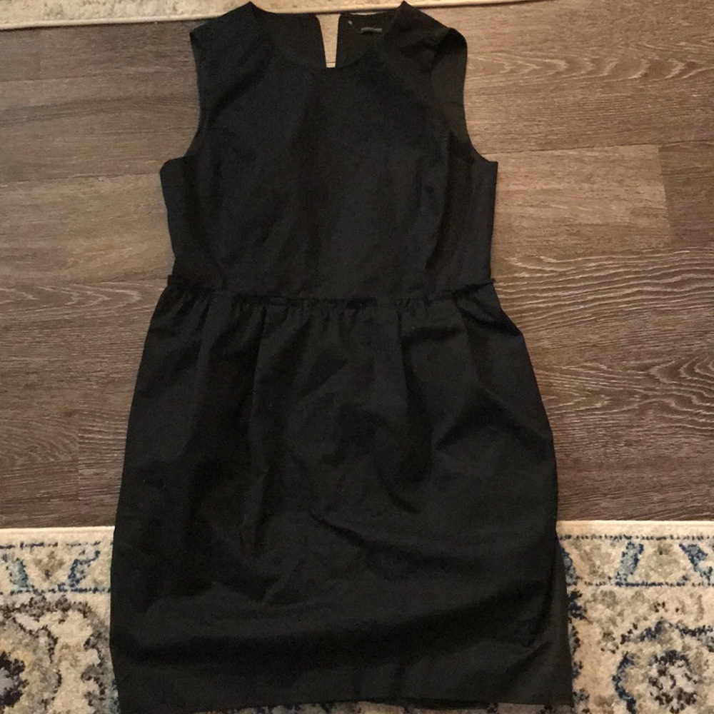 Magaschoni black sleeveless dress